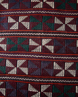 Vintage kilim rug in room decor setting, old rug, antique rug, pastel colors, faded colors, Turkish rug, vintage rug, soft rug, Portland, Oregon, rug store, rug shop, local shop, bold colors, bright colors, faded colors