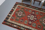 Old Edirne Kilim 6.4ftx9.3ft
