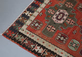 Old Edirne Kilim 6.4ftx9.3ft