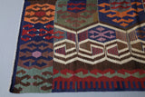 Old Antalya Yörük Kilim 5.6ftx11.9ft