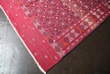 Vintage Yomut Turkmen Kilim 5.3x7.9ft