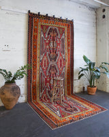 Semi-Antique Turkish Corum Kilim Rug 6'2"x14'8"
