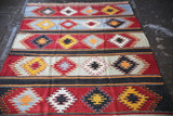 Vintage Sivas Kilim 4.4ftx7.10ft
