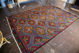 Vintage Cicim Kilim 6x8.10ft