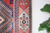Vintage Turkish rug in living room setting, old rug, antique rug, pastel colors, faded colors, Turkish rug, vintage rug, soft rug, Portland, Oregon, rug store, rug shop, local shop, pastel colors
