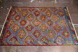 Vintage Cicim Kilim 6x8.10ft