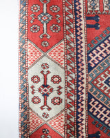 Vintage Turkish rug in living room setting, old rug, antique rug, pastel colors, faded colors, Turkish rug, vintage rug, soft rug, Portland, Oregon, rug store, rug shop, local shop, pastel colors