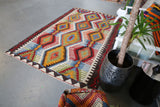 Old Denizli Cal Kilim 5.10ftx9.4ft