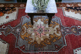 Old Turkish Kars Rug 6.2ftx9ft