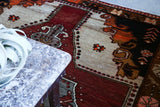 Old Turkish Kars Rug 6.2ftx9ft