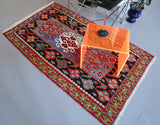 Old Oushak Esme Kilim 3.5ftx6ft