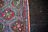 Vintage Cicim Kilim 2.7x4.1ft