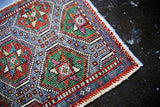 Vintage Cicim Kilim 2.7x4.1ft