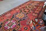 Vintage Erzurum Posof Kilim 7'.2"x17'