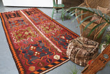 Vintage Turkish Erzurum Kilim 5'2"x11'8"