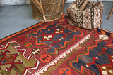 Vintage Turkish Erzurum Kilim 5'2"x11'8"