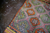 Vintage Cicim Kilim 3.6x5.11ft