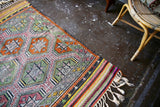 Vintage Cicim Kilim 3.6x5.11ft