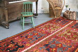 Vintage Turkish Erzurum Kilim 5'2"x11'8"