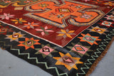 Vintage Kars Kilim 5.6ftx12.2ft