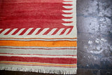 Vintage Bodrum Bos Kilim 4.7ft x 7.1ft