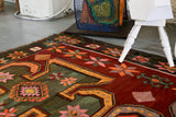 Vintage Kars Kilim 5.6ftx12.2ft