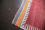 Vintage Bodrum Bos Kilim 4.7ft x 7.1ft