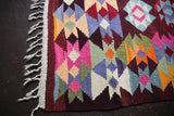 Vintage Milas Bencik Kilim 5.8ftx9ft