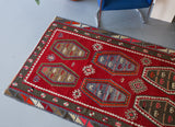 Semi-Antique Sivas Sarkisla Kilim 4'7"x9'5"