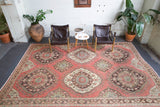 Vintage Konya Sille Turkish Rug 8'4" x 12'10"