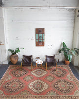 Vintage Konya Sille Turkish Rug 8'4" x 12'10"