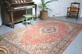 Old Turkish Konya Ladik Rug 6'10" x 11'
