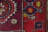 Vintage Turkish rug in a living room setting, pile rug, Turkish rug, vintage rug, portland, rug shop, bright colors, wild shaman, soft rug, bold color, Portland, Oregon, rug store, rug shop, local shop, antique rug