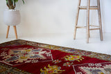 Vintage Kirsehir Runner Rug 3'4"x11'4"