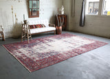 Old Demirci Oushak Rug 8ftx11.5ft