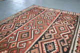 Old Van Kilim Runner 4ftx12ft