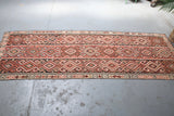 Old Van Kilim Runner 4ftx12ft