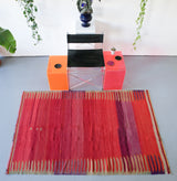 Old Bodrum Bos Kilim 4.4x6.7ft