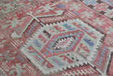 Old Oushak Esme Kilim 5.2ftx10.10ft