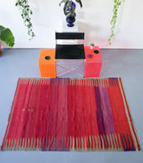 Old Bodrum Bos Kilim 4.4x6.7ft