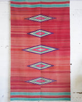 Turkish rug, vintage rug, flat weave, kilim rug, large area rug, square rug, Wild Shaman, Portland, Oregon, rug store, rug shop, local shop, bright colors, area rug, red rug, bold color