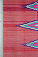 Turkish rug, vintage rug, flat weave, kilim rug, large area rug, square rug, Wild Shaman, Portland, Oregon, rug store, rug shop, local shop, bright colors, area rug, red rug, bold color