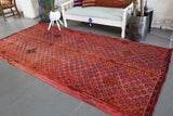 Old Anatolian Cicim Kilim 5.5ftx11ft