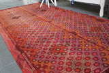 Old Anatolian Cicim Kilim 5.5ftx11ft