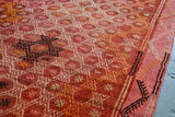 Old Anatolian Cicim Kilim 5.5ftx11ft