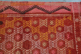 Old Anatolian Cicim Kilim 5.5ftx11ft