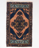 Vintage mini kilim rug in room decor setting, kilim, Turkish rug, vintage rug, portland, rug shop, bright colors, wild shaman, soft rug, bold color, Portland, Oregon, rug store, rug shop, local shop