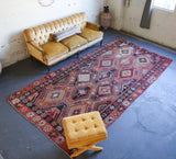 antique kilim rug, red, kayseri kilim rug, old kilim rug, turkish rug, flat weave, area rug, wild shaman, portland rug store, rug shop portland