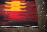 Old Mini Milas Kilim 3.3ftx3.2ft