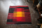Old Mini Milas Kilim 3.3ftx3.2ft